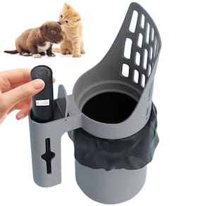 Coletor de Fezes Coco Cachorro Pet Cao Gato Pa Higienica Saquinho Animal de Estimaçao Caixa de Areia Passeio Limpeza
