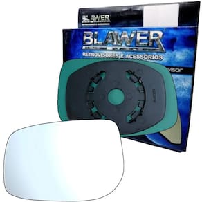 7517 - Vidro Espelho Retrovisor Lado Esquerdo Com Base Etios 2012 a 2014 - Blawer