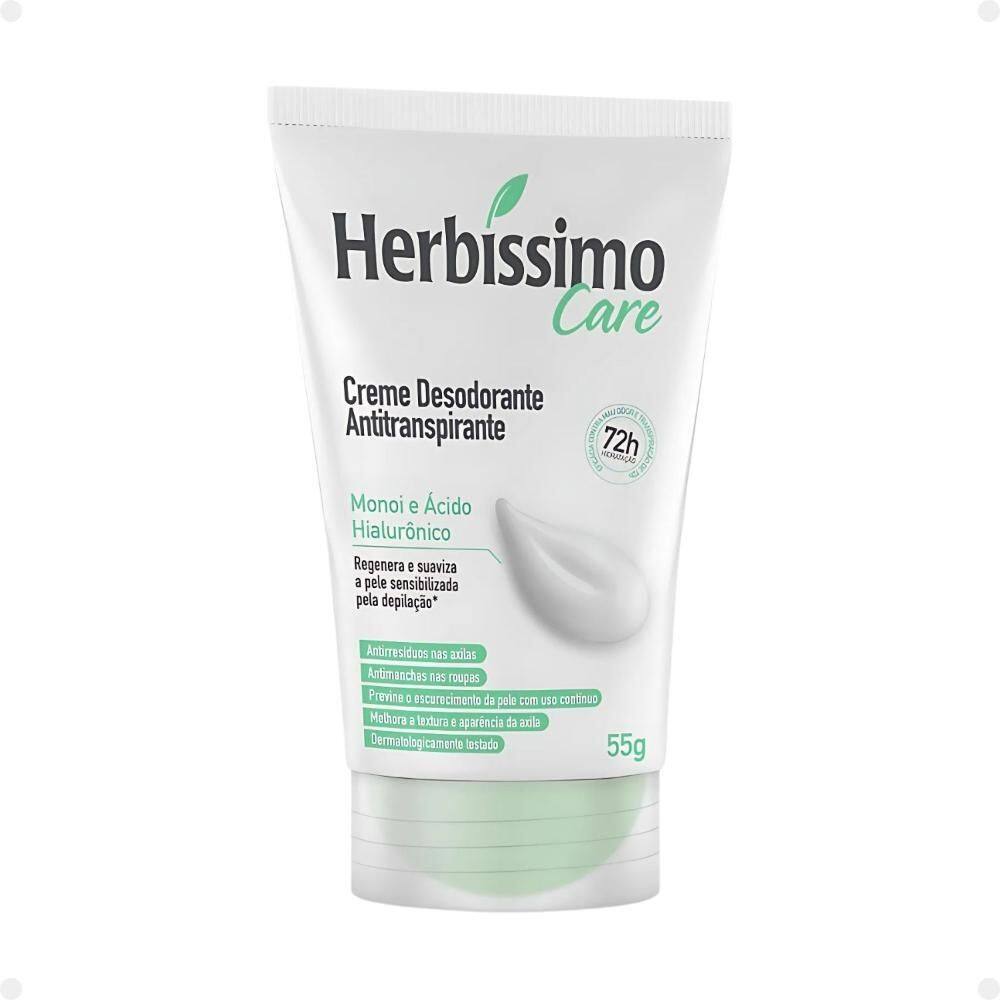 Creme Desodorante Herbíssimo Monoi E Ácido Hialurônico 55G