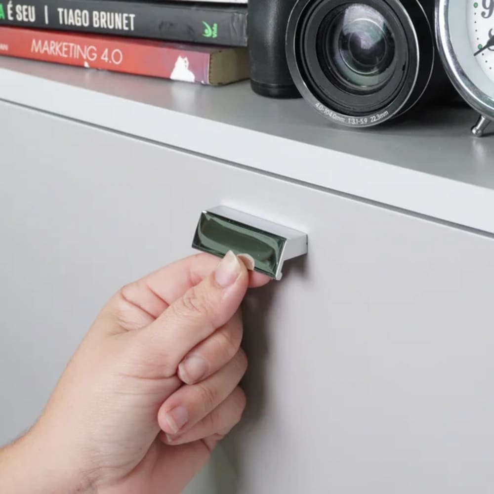 Puxador Ken Cromado 32mm Zen Design