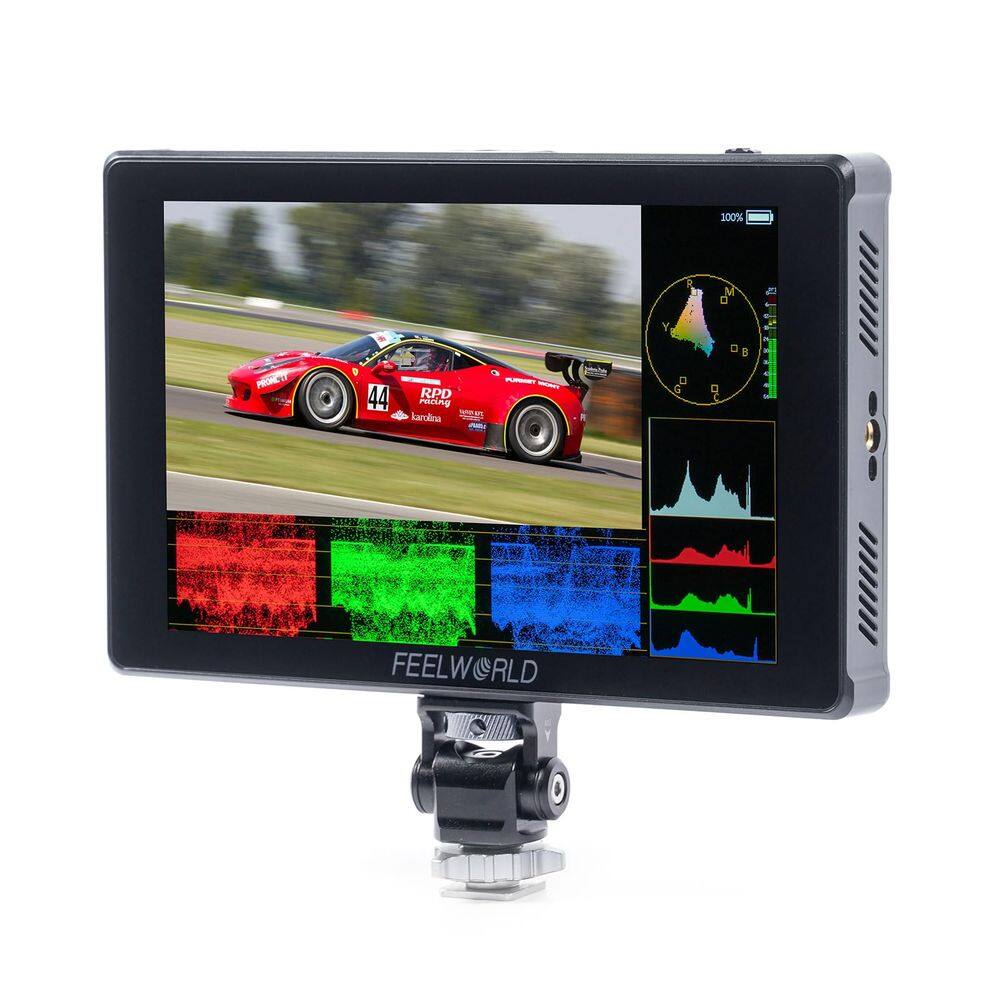 Monitor de campo da câmera FEELWORLD F7 Plus 7" 1200nit Touch