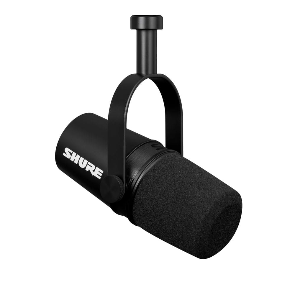 Microfone de podcast Shure MV7X XLR Pro Quality - Preto