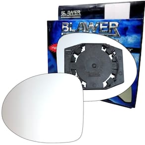 97519 - Vidro Espelho Retrovisor Lado Esquerdo Com Base Clio 2013 a 2015 - Blawer