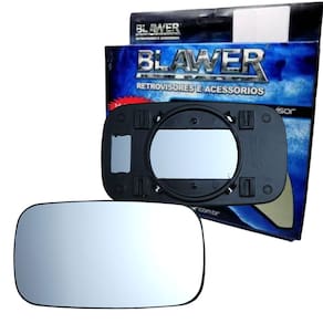 97100 - Vidro Espelho Retrovisor Lado Direito Com Base Palio 1996 a 2000 - Blawer