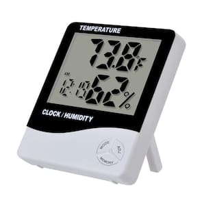 Higrômetro Digital Com Sensor Externo De Temperatura