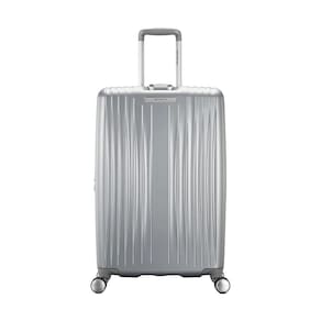 Mala De Viagem Samsonite Quartz Expansível Média Prata