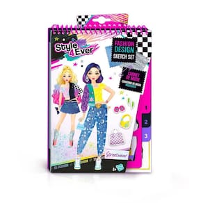 Style 4 Ever Fashion Designer Sketch Streetwear Fun F0193-8