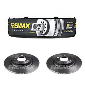 Par Disco De Freio Traseiro C5 2008 A 2012 / C6 2005 A 2009 / 407 2004 A 2011 / Rcz 2011 A 2015 / 607 2000 A 2004 - Fremax Bd4609