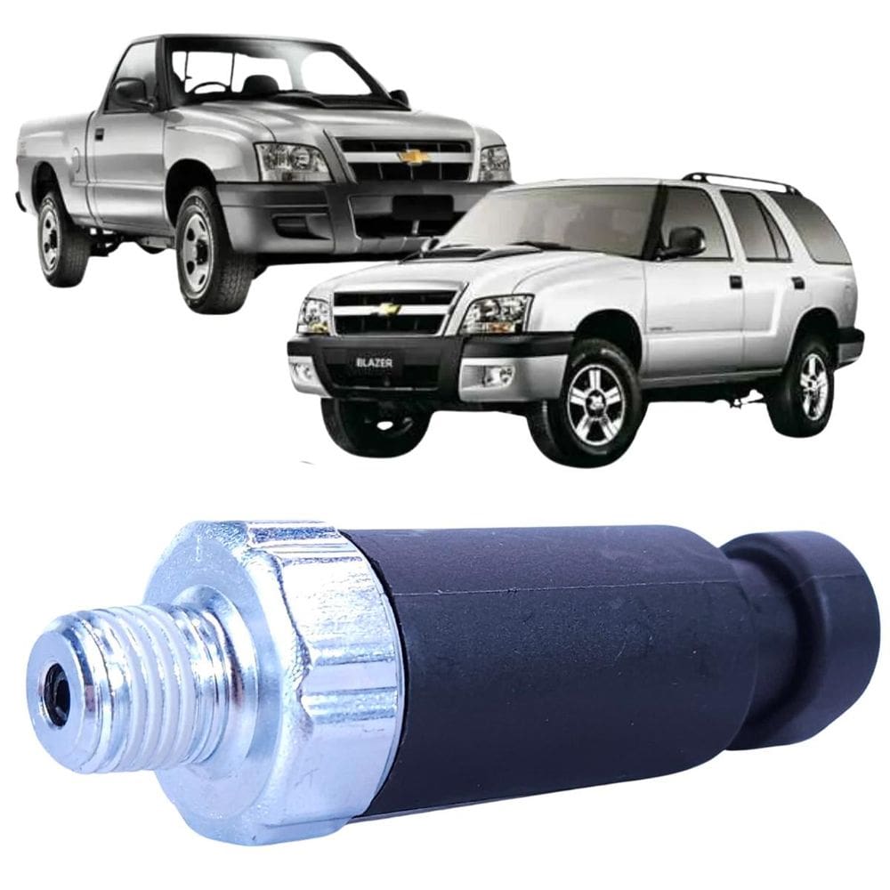 Interruptor de Pressão de Óleo 3 Pinos Blazer 4.3 V6 1996 a 2002 / S10 4.3 V6 1996 a 2003 - Importado