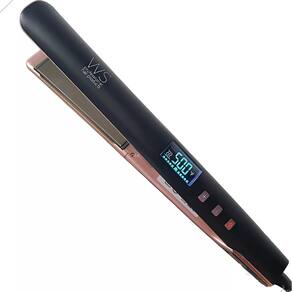 Ws Professional Prancha Slim Fantastic 260c 500f Cabo Giratório Iônic Preto Bivolt