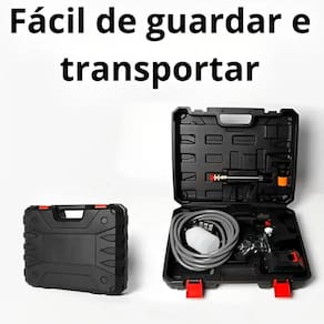 Lavadora Recarregável 48V Com Pistola De Espuma