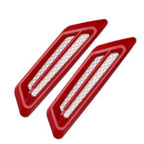 Scoop Entrada de Ar Esportivo Universal Capô Vermelho Intake