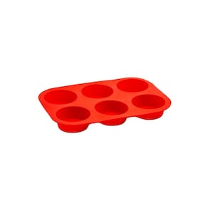 Forma Muffin Silicone Flexível Fácil Desenformar Cupcakes