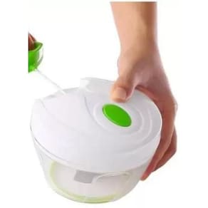 Triturador Manual Processador Alho Picador Fatiador Legumes