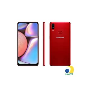 Smartphone Samsung Galaxy A10s 4G 32GB DUAL CHIP 2GB RAM 6,2” Câm. Dupla + Selfie 8MP