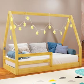 Mini-Cama Montessoriana Pietra Madeira Maciça Pinus - Pnr Móveis