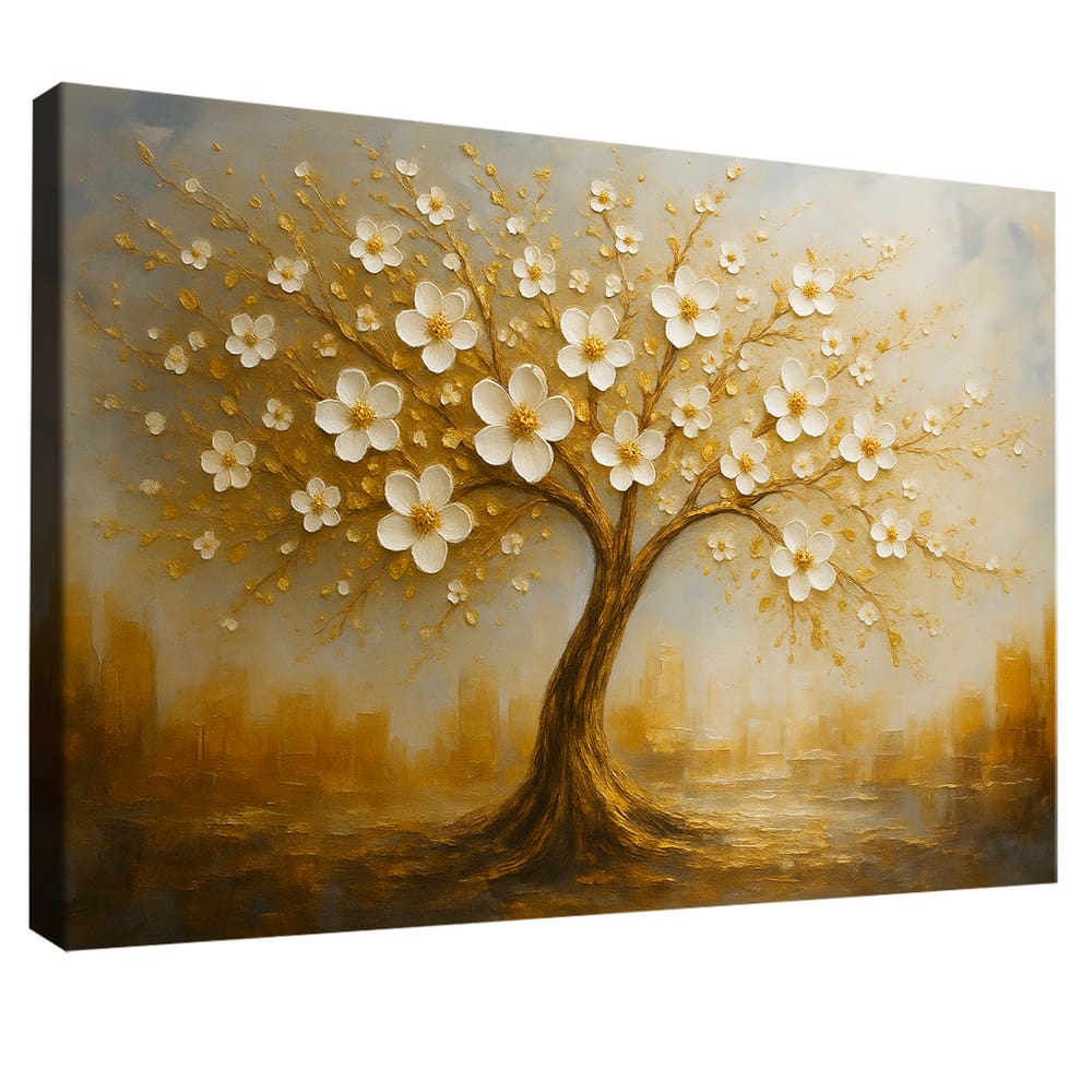 Quadro Decorativo Árvore Abstrata da Vida