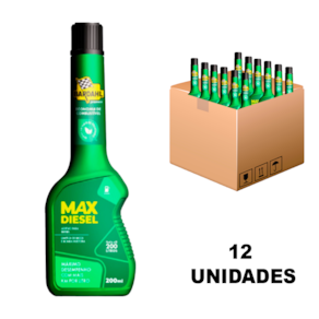 Kit 12 Aditivo para Cobustível Max Diesel 200ML - BARDAHL