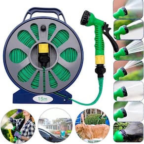Mangueira Com Esguicho Ideal Para Quintal E Garagem