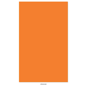 Papel de cartão S, impressão superfina, 65 libras, 8,5 x 14 polegadas, laranja