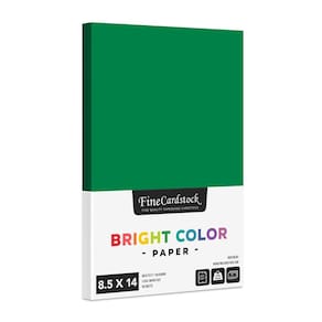 Papel colorido S Impressão superfina 8,5x14 (legal/menu) 90gsm