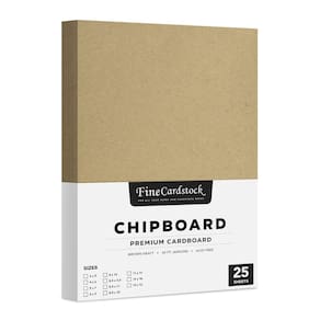 Folhas de papelão S Superfine Printing 30 pontos (0,76 mm), pacote com 25