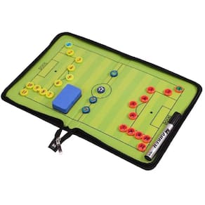 Kit Lousa Quadro Magnetico De Futebol 28 Peças Jogadores Treinador Marcadores Prancheta Tabuleiro