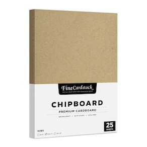 Folhas de álbum de recortes de aglomerado S Superfine Printing 40pt 8,5x11