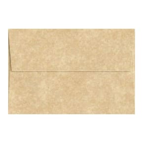 Envelope S Superfine Printing A7, pergaminho envelhecido, pacote com 25