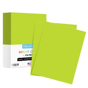 Papel colorido S Impressão superfina 8,5x11 90gsm 500 folhas