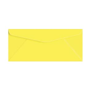 Envelopes S Superfine Printing Ultra Lemon Color #10, pacote com 50