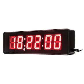 Relógio Cronometro Led Digital Parede Mesa C/ Controle