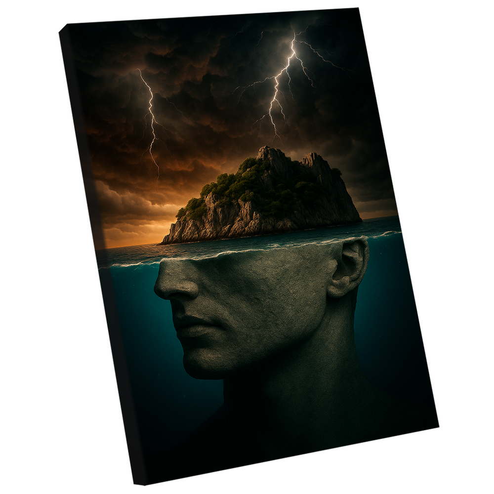 Quadro Decorativo Tempestade de Ideias