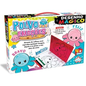 Brinquedo Educativo Desenho Mágico Polvo Emoções - Big Star