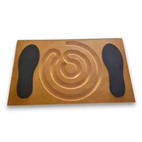Equilibrio Espiral Carimbras Prancha para Equilibrar com os Pes Brinquedo de Coordenacao Recreativo