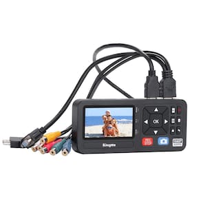Gravador de vídeo King Ma de 3 polegadas 1080P 60FPS VHS para digital