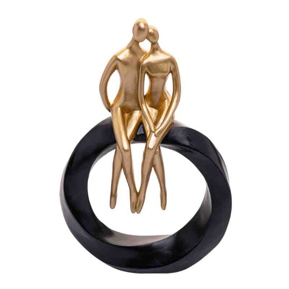 Figura Decorativa de Resina Casal Wolff