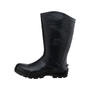 Bota de PVC Bico Aço 32cm com Forro N39 Preto CA40793 Marluvas
