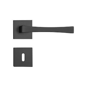 Fechadura Pado Vivaldi Zamac Preta - Porta Interna 55mm
