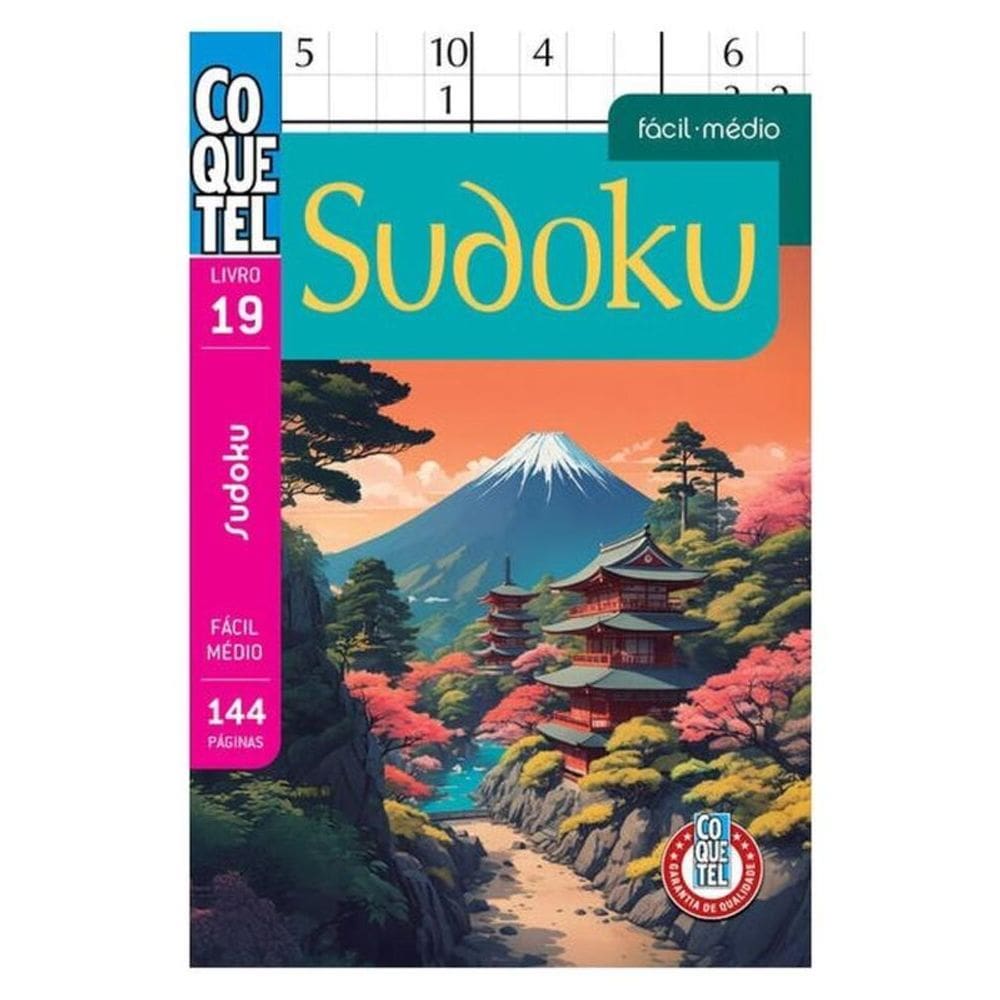 Livro Coquetel Sudoku 19 - Vol. 19