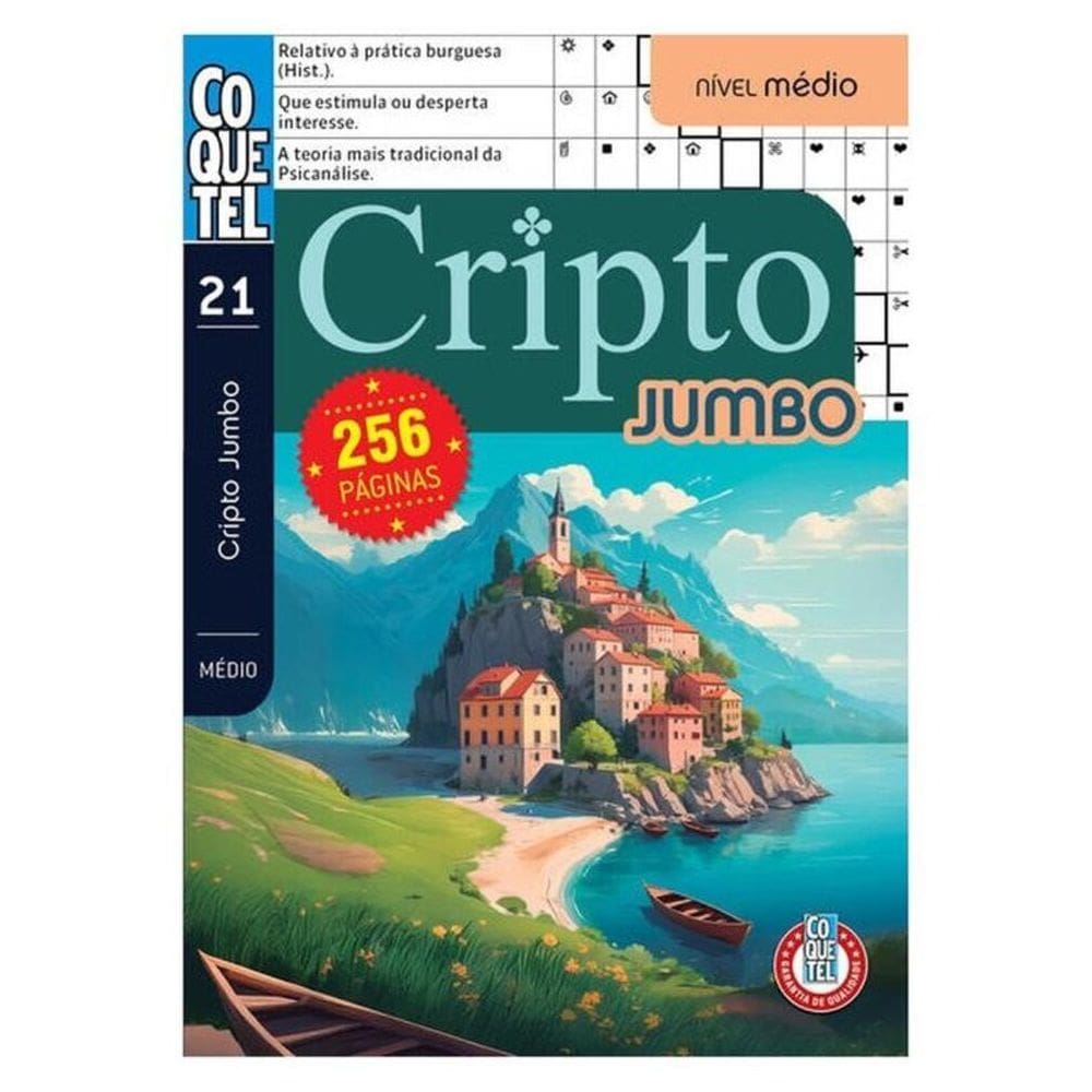 Livro Coquetel Jumbo Cripto Nível Médio Ed 21