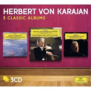 Álbum de música Herbert von Karajan: Três álbuns clássicos