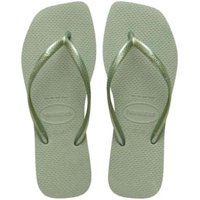Chinelo Havaianas Slim Square Feminino - Verde