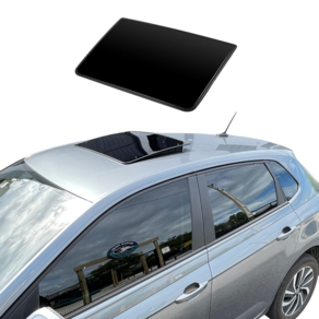 Teto Solar Universal Preto Metálico Carro Camionete Van SUV