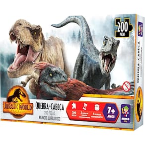 Quebra-Cabecas 200 pecas Jurassic World Dominion MIMO