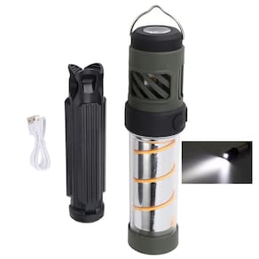 Lampada Repelente Afasta Mosquito Insto Lanterna LED USB Bateria Recagerravel Tripe Lazer Acampamento Pesca Ar Livre Segurança