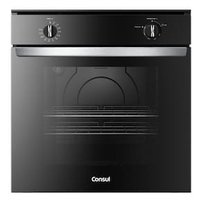 Forno A Gas De Embutir 84l Black 220v 62x60x58cm - Consul