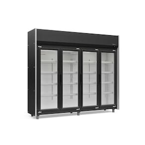 Refrigerador Expositor Vertical 1580 Litros Preto 127V Gelopar GEAS-4P
