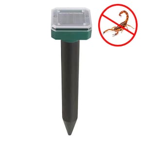 Repelente Solar Ultrassonico Pestes Escorpião Cobras Ratos Roedores Jardim