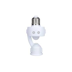 Sensor de Presença MarGirius MPQ-40F E27 Bivolt Branco